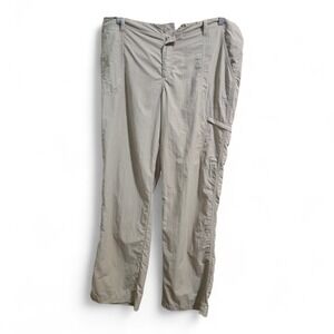 Columbia Women's PFG Omnishade Fishing Pants Size 16 Khaki Sportswear